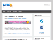 Tablet Screenshot of juarbo.com